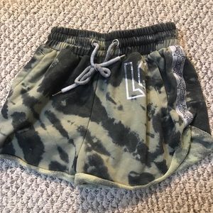 LF the Brand tie dye tracker shorts